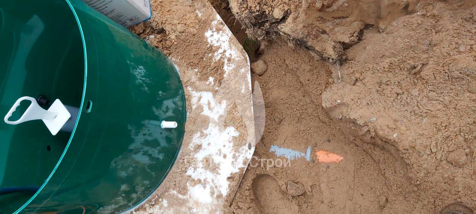 Фото монтажа септика