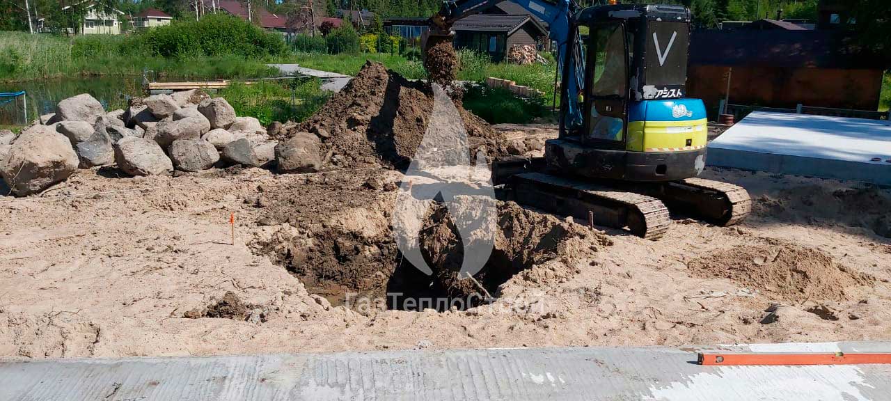 Фото ямы для установки септика